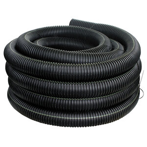 ADS Drain Pipe Single Wall Solid 10 in. x 20 ft. L
