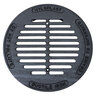 C.I. Grate 12 in. Round Black 