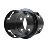 ADS HDPE Corrugated Internal Snap Coupler Black 6 in.