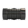 ADS HDPE Corrugated External Snap Tee Black 3 in.