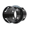 ADS HDPE Corrugated Internal Snap Coupler Black 3 in.