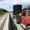 ADS 6 in. x 100 ft. Single Wall Pipe Perforated w/ Black Sock