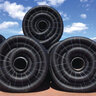 ADS 4 in. x 100 ft. Single Wall Pipe Solid