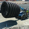 ADS 4 in. x 100 ft. Single Wall Pipe Solid