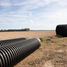 ADS 4 in. x 100 ft. Single Wall Pipe Solid