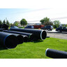 ADS N-12 S/T Solid Pipe w/ Bell End 4 in. x 20 ft.