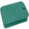 AEP Valve Box Rectangle 10 in. x 15 in. x 12 in.H Green Box/Green Lid Overlapping