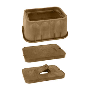 Jumbo Valve Box W/Covertan