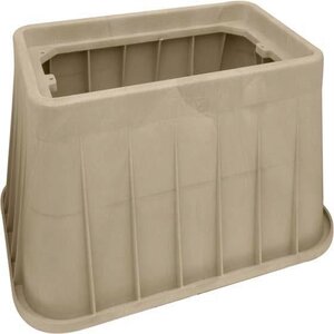 AEP Valve Box Plastic Tan With Cover