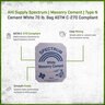 AHI Supply Spectrum Type N Cement White 70 lb. Bag