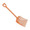 AML All Poly Scoop Fork 8 Tine 30 in. D-Grip Handle