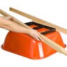 AML Wheelbarrow Steel Tray Wood Handle 6 cu. ft.