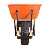 AML Wheelbarrow Steel Tray Wood Handle 6 cu. ft.