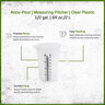 Accu-Pour Measuring Pitcher Clear Plastic 1/2 gal.