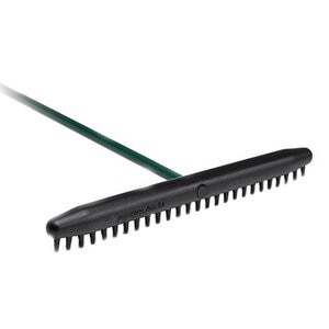 Accuform Ace II Bunker Rake 25 in. Head 72 in. Hunter Green ProTect Handle