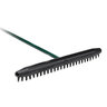 Accuform Ace II Bunker Rake 25 in. Head 72 in. Hunter Green ProTect Handle