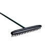 Par Aide Accuform Ace II Bunker Rake 17 in. w/ 54 in. Green Handle