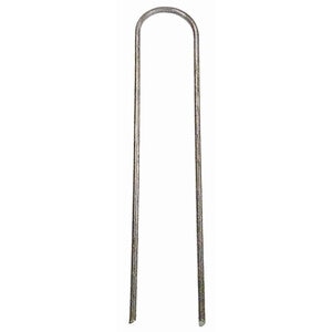Tie Down Stake Sod Staples 6 in. Long Round Top Metal 10 Gauge 1000/Box