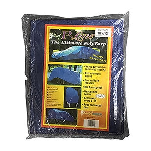 Tarp Heavy Duty Blue Plastic 10 x 12 ft.