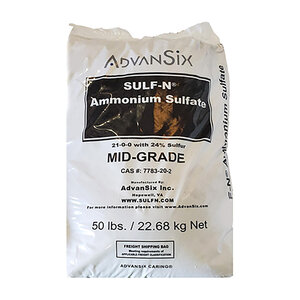 AdvanSix Sulf-N 21-0-0 100% AS All Purpose Soluble Fertilizer 50 lb. Bag