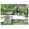 Air Vol Allan Block Courtyard Wall Cap Gray/Black 4 in. x 9 in. (128 pc./pallet)