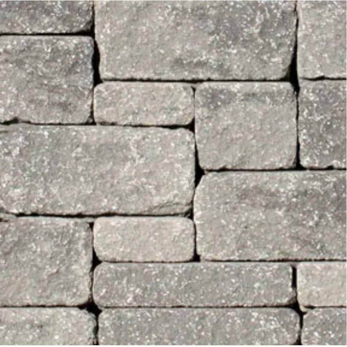 Air Vol Allan Block Europa Dover Block Gray/Black Blend 8 in. x 18 in ...