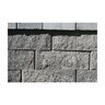 Air Vol Allan Block Courtyard Wall Cap Gray/Black 4 in. x 9 in. (128 pc./pallet)