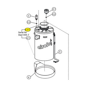 Airofog NV Brown O-Ring