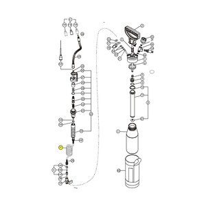 Airofog 6 ft. Blue Coiled Hose