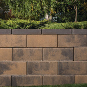 Belgard Allan Block Metropolitan Wall Block 18 in. x 12 in. x 8 in. Sienna (40 pc./pallet)