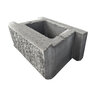 Belgard Allan Block 6 Degree Charcoal 8 in. x 12 in. x 18 in. (40 pc./pallet )