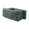 Basalite Allan Block Metro Classic Wall Charcoal 18 in. x 12 in. x 8 in. (32 pc./pallet)