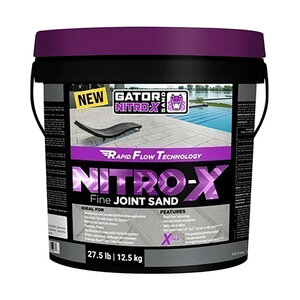 Unilock Alliance Gator Nitro X Joint Sand Black 27.5 lb. Pail