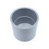 ELECT COUPLING 2 SLIP PVC ELECTRICAL FTNG.,Gray