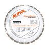 Alpha Mason Master 14 in. General Purpose Blade