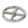 6 in. Single Ring Round Stainless Steel Burner