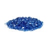 Fire Glass Cobalt Blue Reflective 1/4 in. 10 lbs.