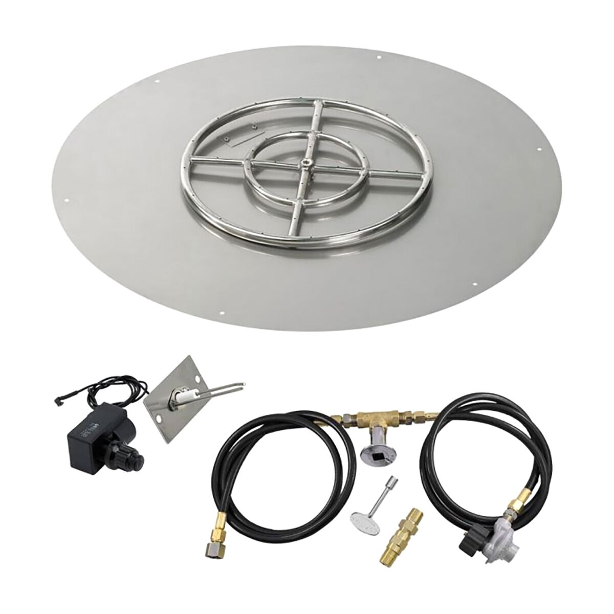 1/2 in. Liquid Propane Conversion Air Mixer 30 & Up Burner (Drill to ...