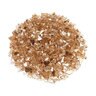 Fire Glass Champagne Reflective 1/4 in. 10 lb.