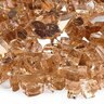 Fire Glass Champagne Reflective 1/4 in. 10 lb.