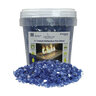 Fire Glass Reflective Cobalt 1/4 in. 25 lb.