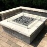 Bagged American Fire Lava Rock Large Tumbled Gray 2 in. - 4 in. 20 lb. (100 bags/pallet)