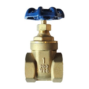 American Granby Gate Valve Threaded 200 PSI 2-1/2 in. Brass 