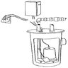 AG Submersible Packaged Sewage System 18 in. x 30 in. Basin 80gpm 1/2 HP 115v Auto/Float Switch w/Power Cord