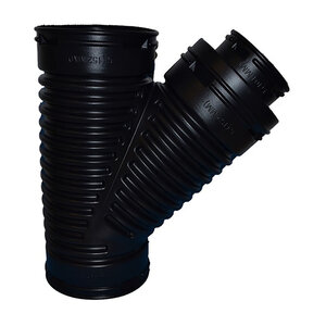 American Granby Corrugated Reducing Wye 6 in. x 4 in.