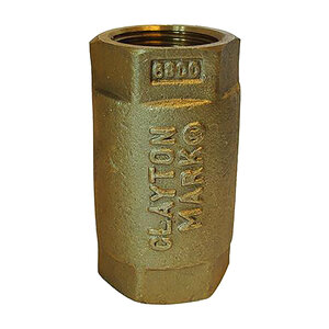 American Granby Check Valve Threaded 400 PSI 2 in. Brass 
