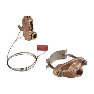 1-1/4 No-Lead Pitless Adapter w/Sc4 Abs/Alum Cap