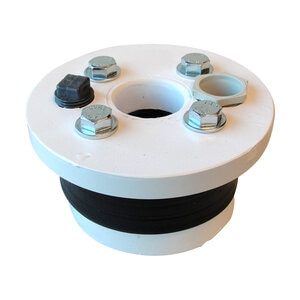 WELL SEAL ABS 4 in. X 1 in.;SINGLE PIPE