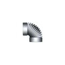 6 in. Corrugated 90 Degree Elbow