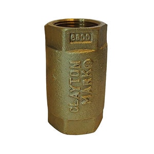 Brass Spring Check Valve 3/4 in.